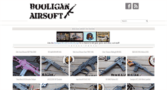 Desktop Screenshot of booliganairsoft.com