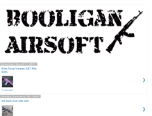Tablet Screenshot of booliganairsoft.com